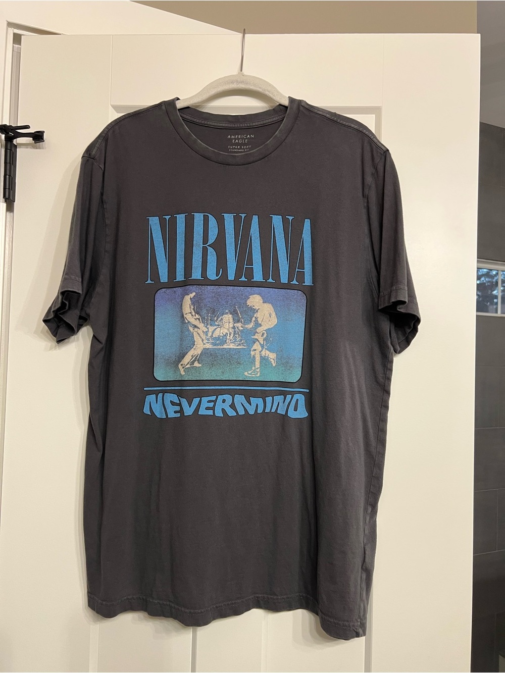 America Eagle Nirvana nevermind shirt
